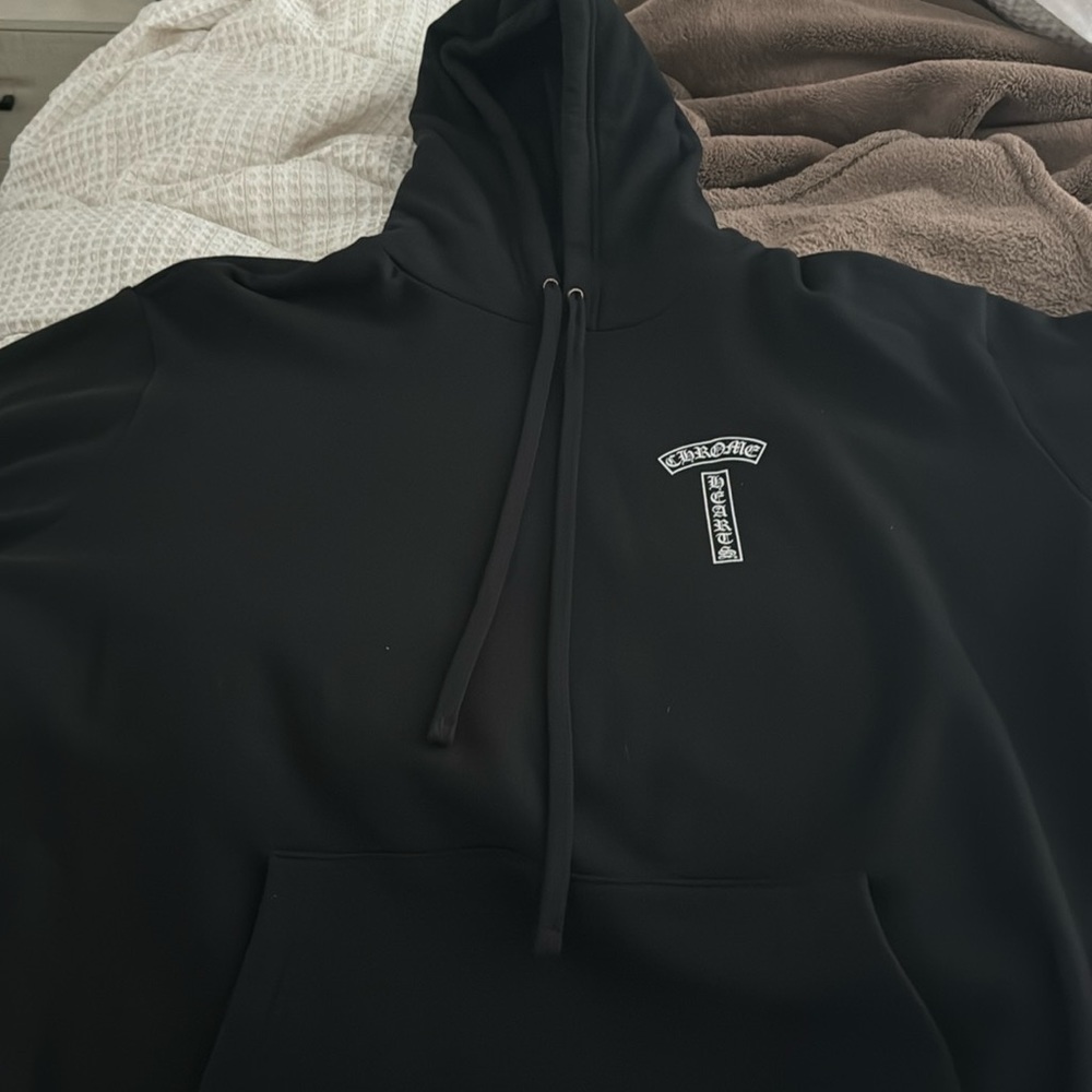Chrome Hearts extra large sweater in black